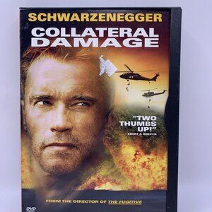 Schwarzenegger Collateral Damage DVD Movie Rated R Warner Bros Widescreen